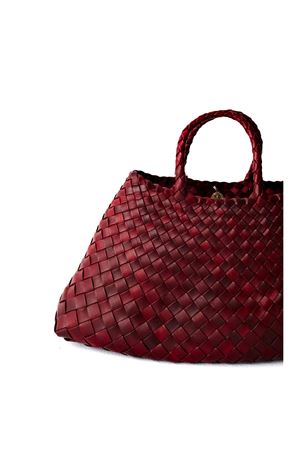 Bordeaux Santa Croce small tote bag DRAGON DIFFUSION | 8893BORDO